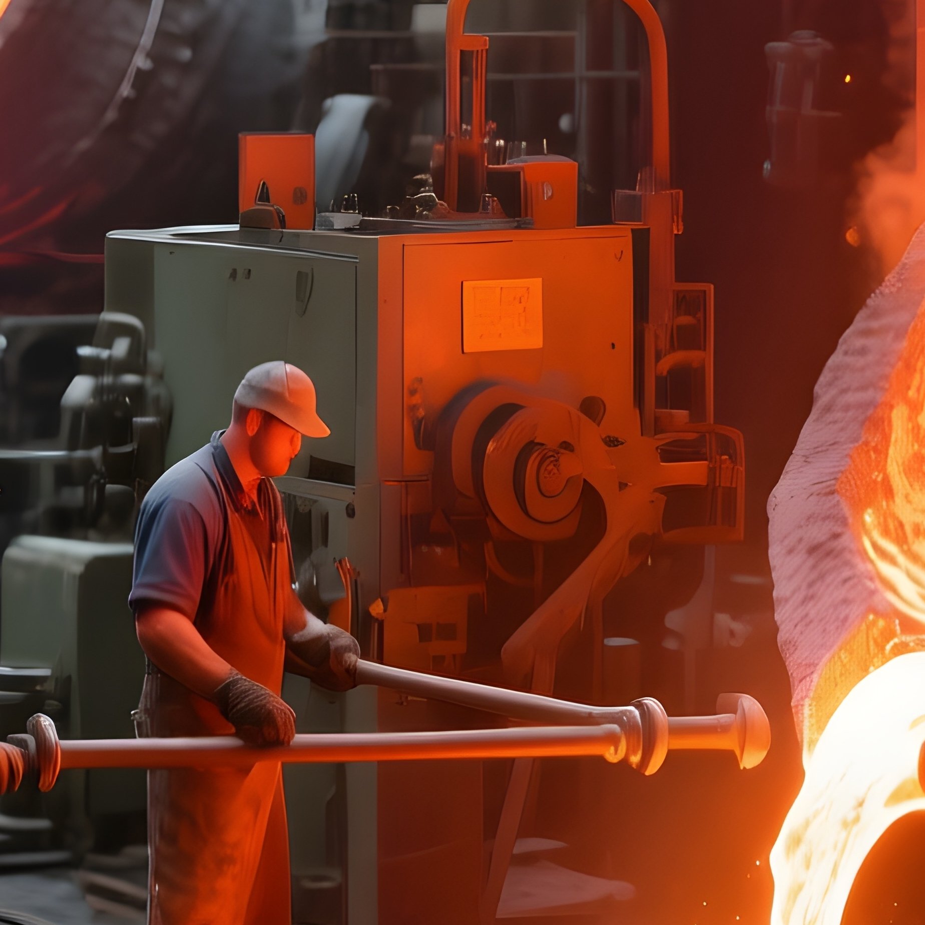 Metal Founding Process - Full Resolution Quality Preview