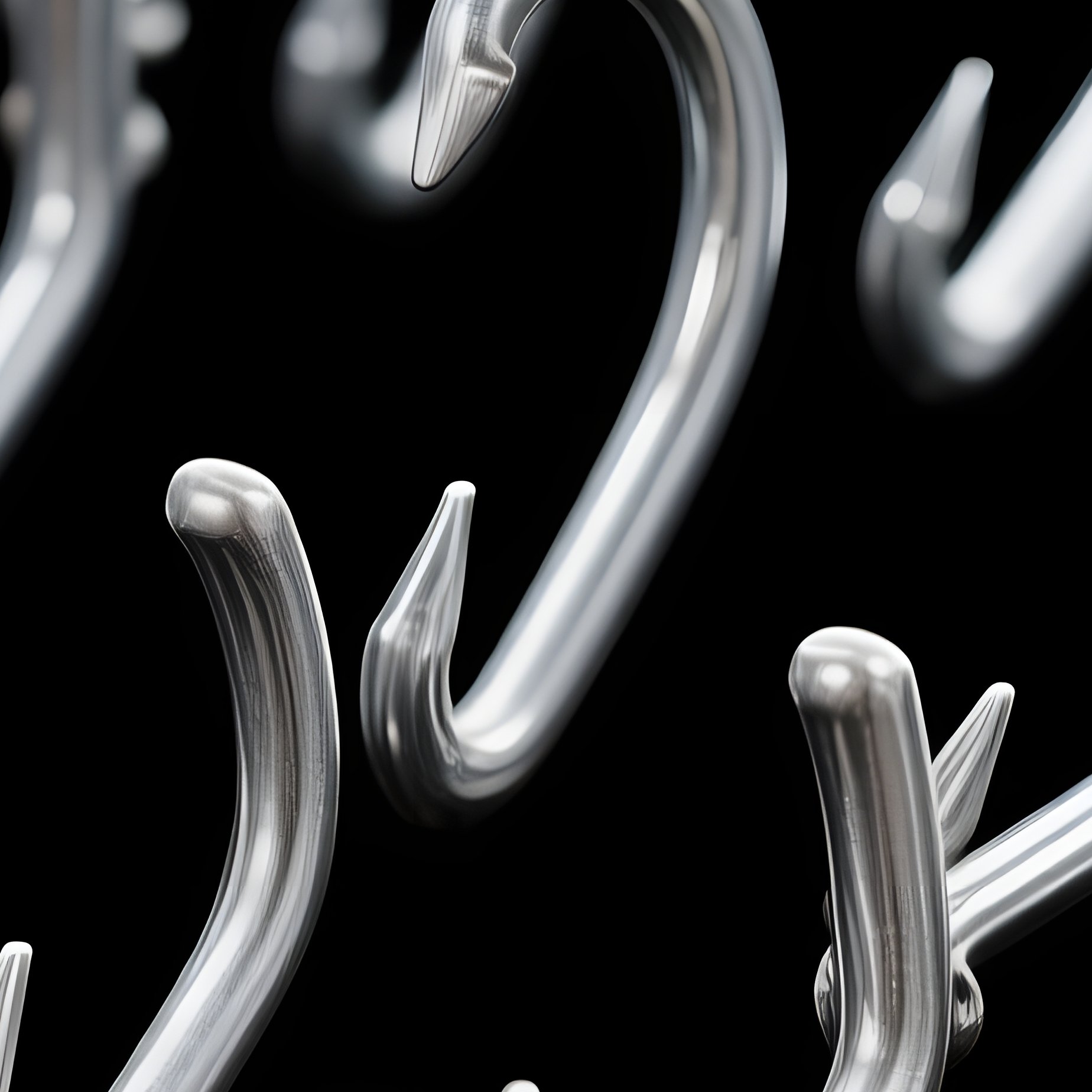 Metal Hooks Or Hangers Metal Hooks - Full Resolution Quality Preview