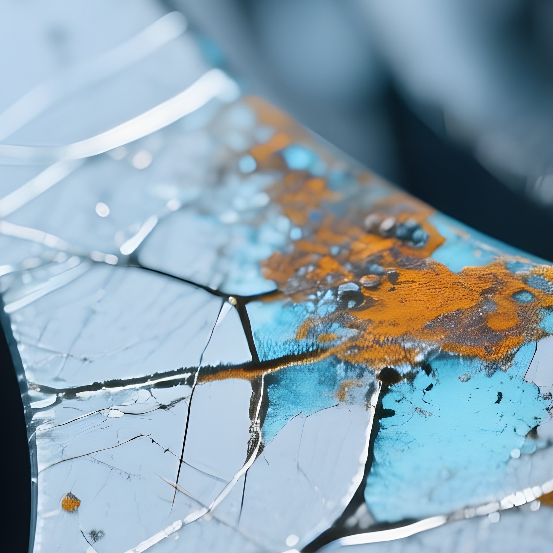 Microscopic View Of Machinery Textures - Full Resolution Quality Preview