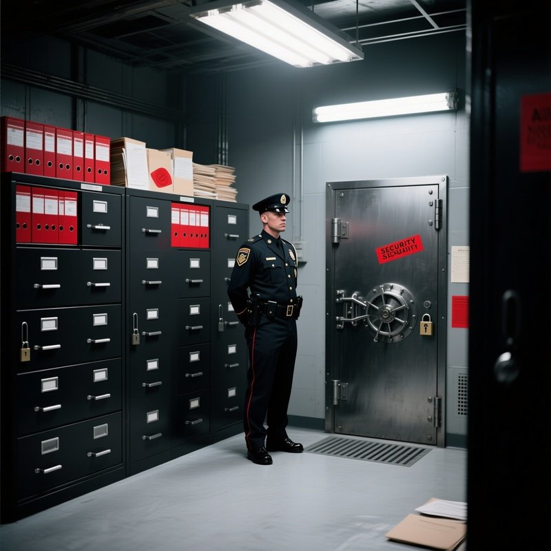 Military Archives With Classified Files