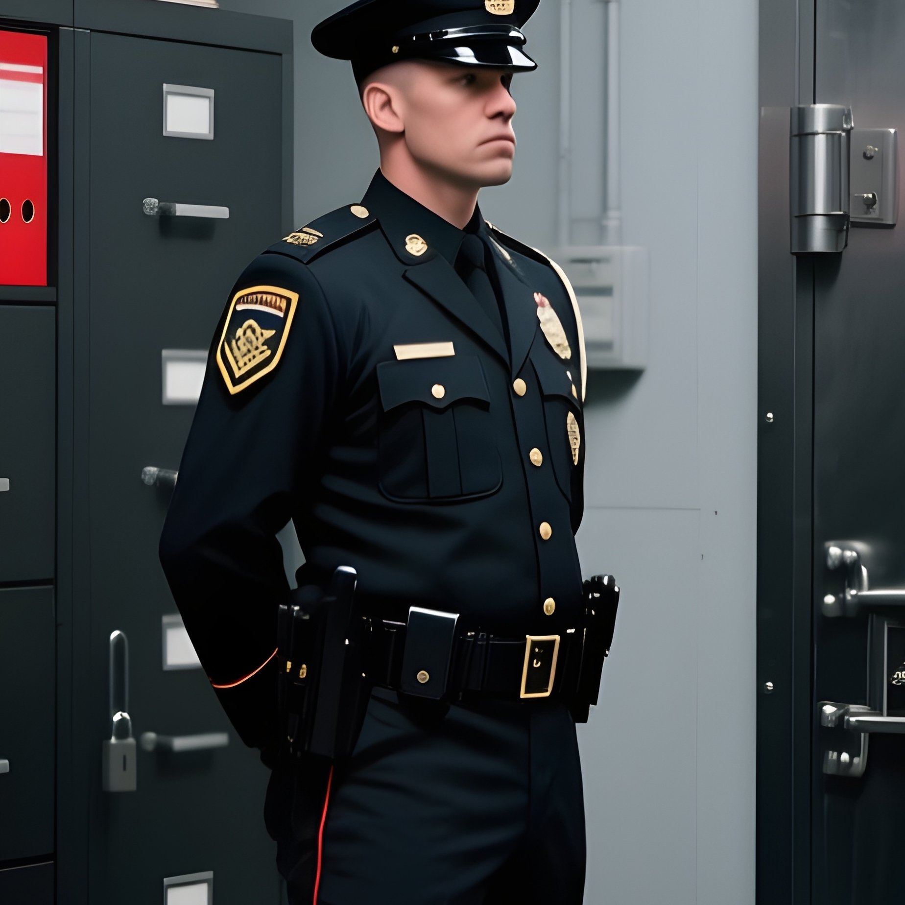 Military Archives With Classified Files - Full Resolution Quality Preview