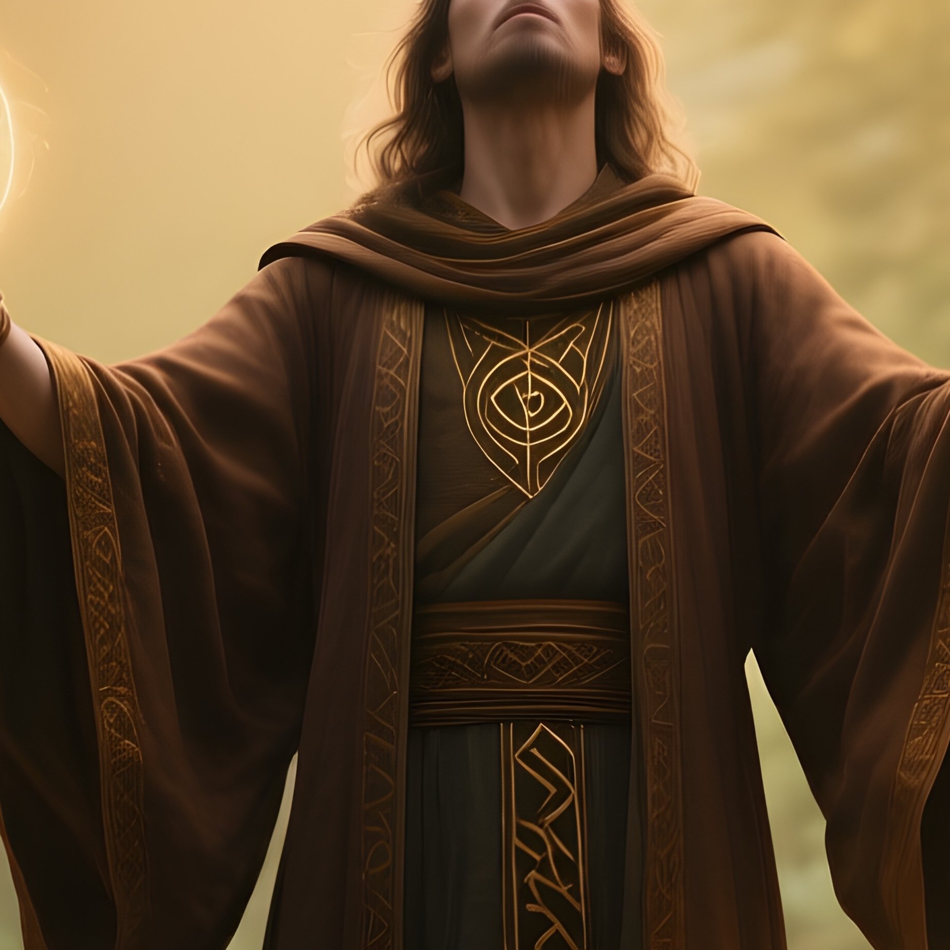 Mind Mage Levitating Stones Photorealistic - Full Resolution Quality Preview