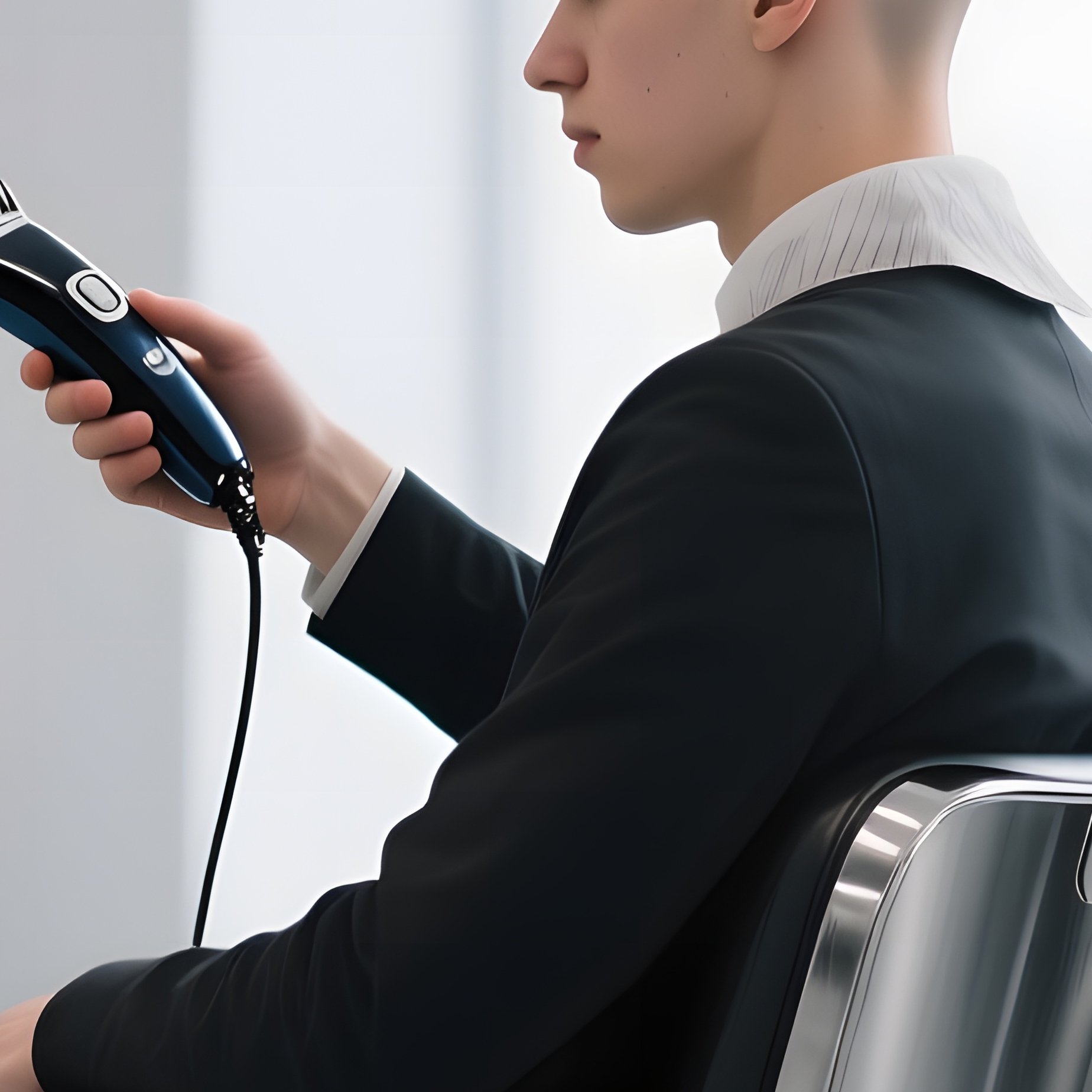 Minimalist Scandinavian Studio Haircut - Full Resolution Quality Preview