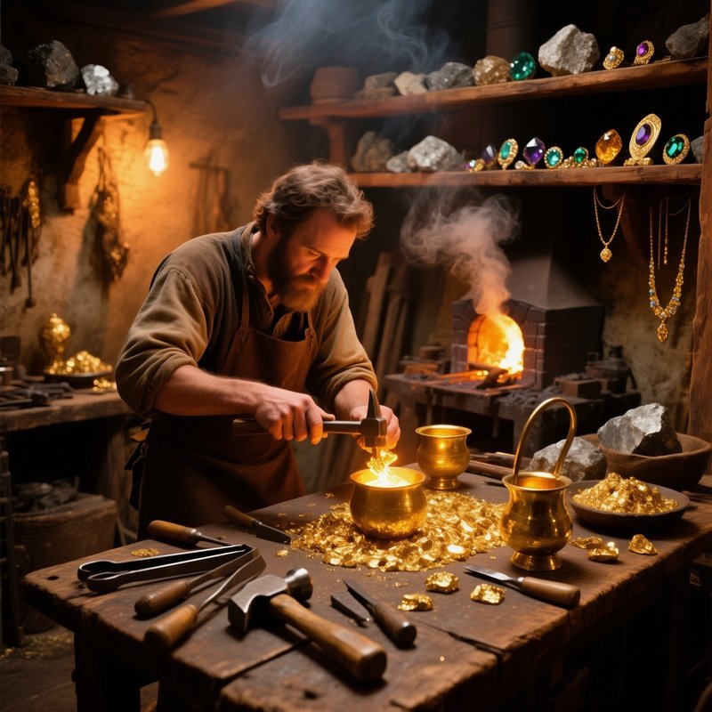 Mining Refining Contexts Bergbau Artisanal Mining Jewelry