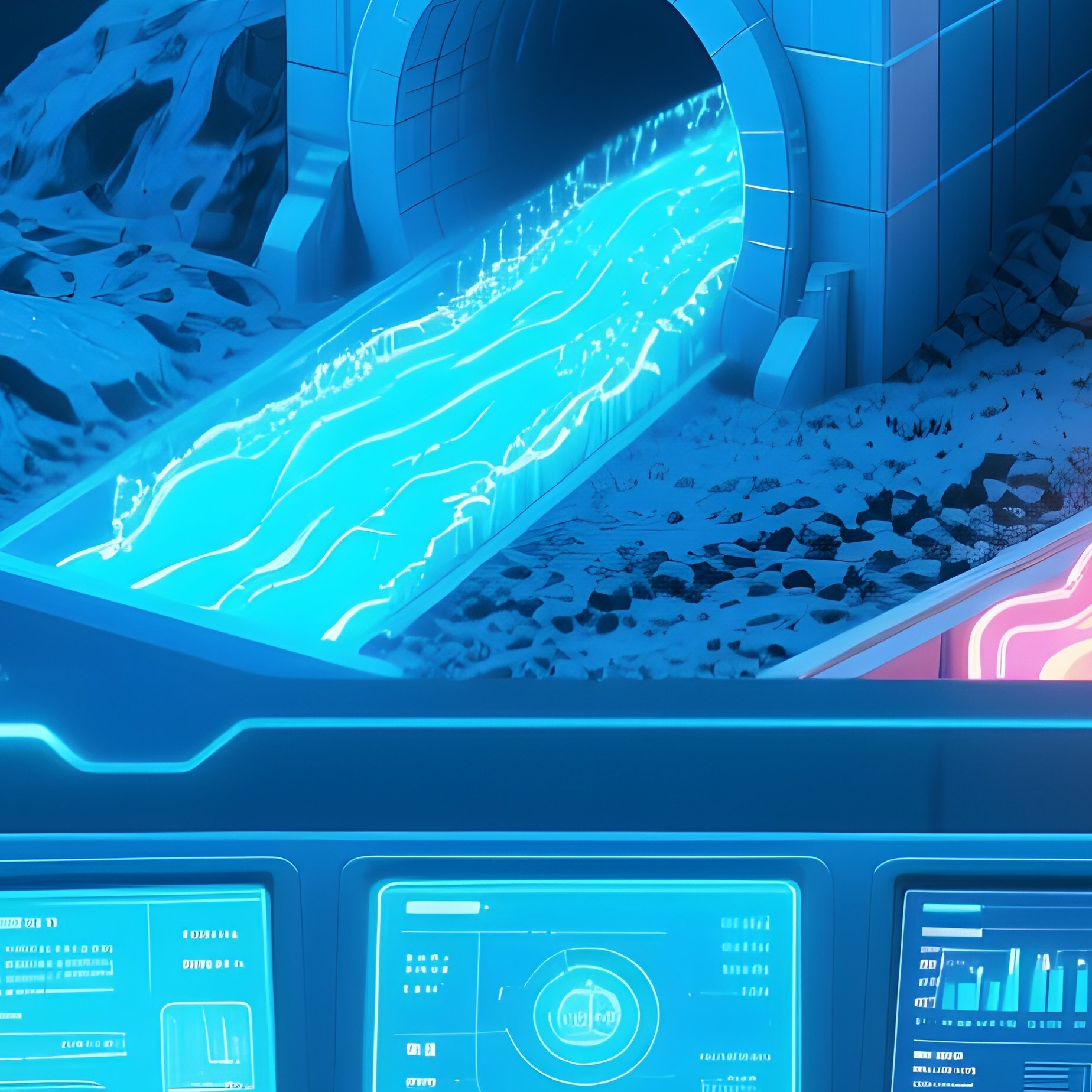 Mining Refining Contexts Bergbau Digital Mining Simulation - Full Resolution Quality Preview