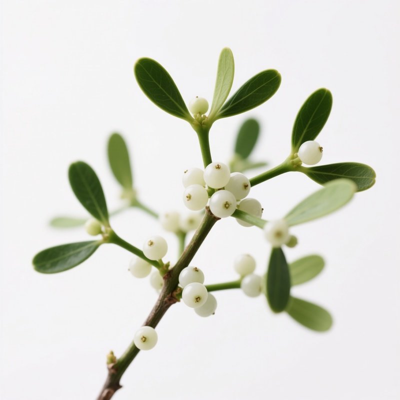Mistletoe Branch Mistletoe Berries