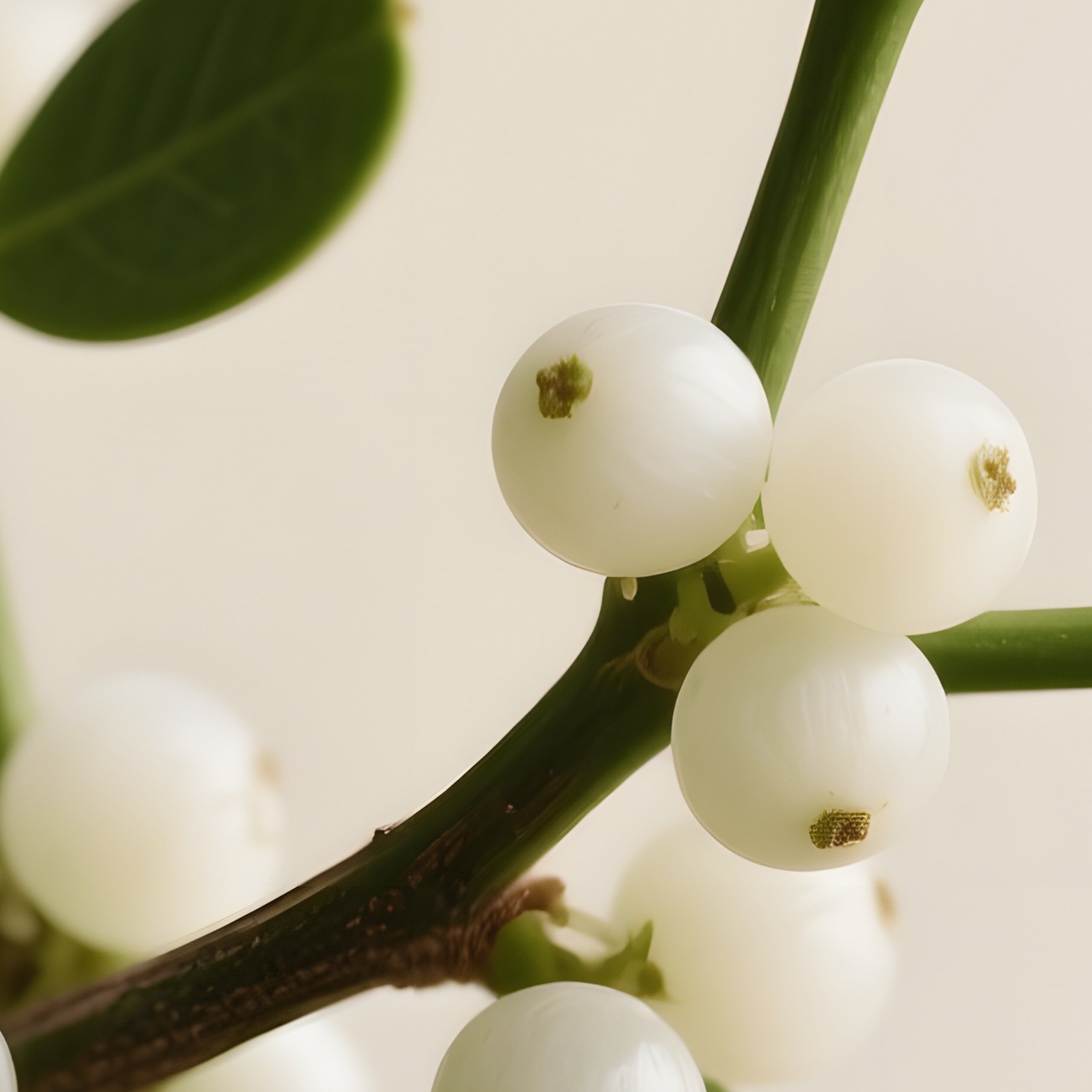 Mistletoe Branch Mistletoe Nature - Full Resolution Quality Preview