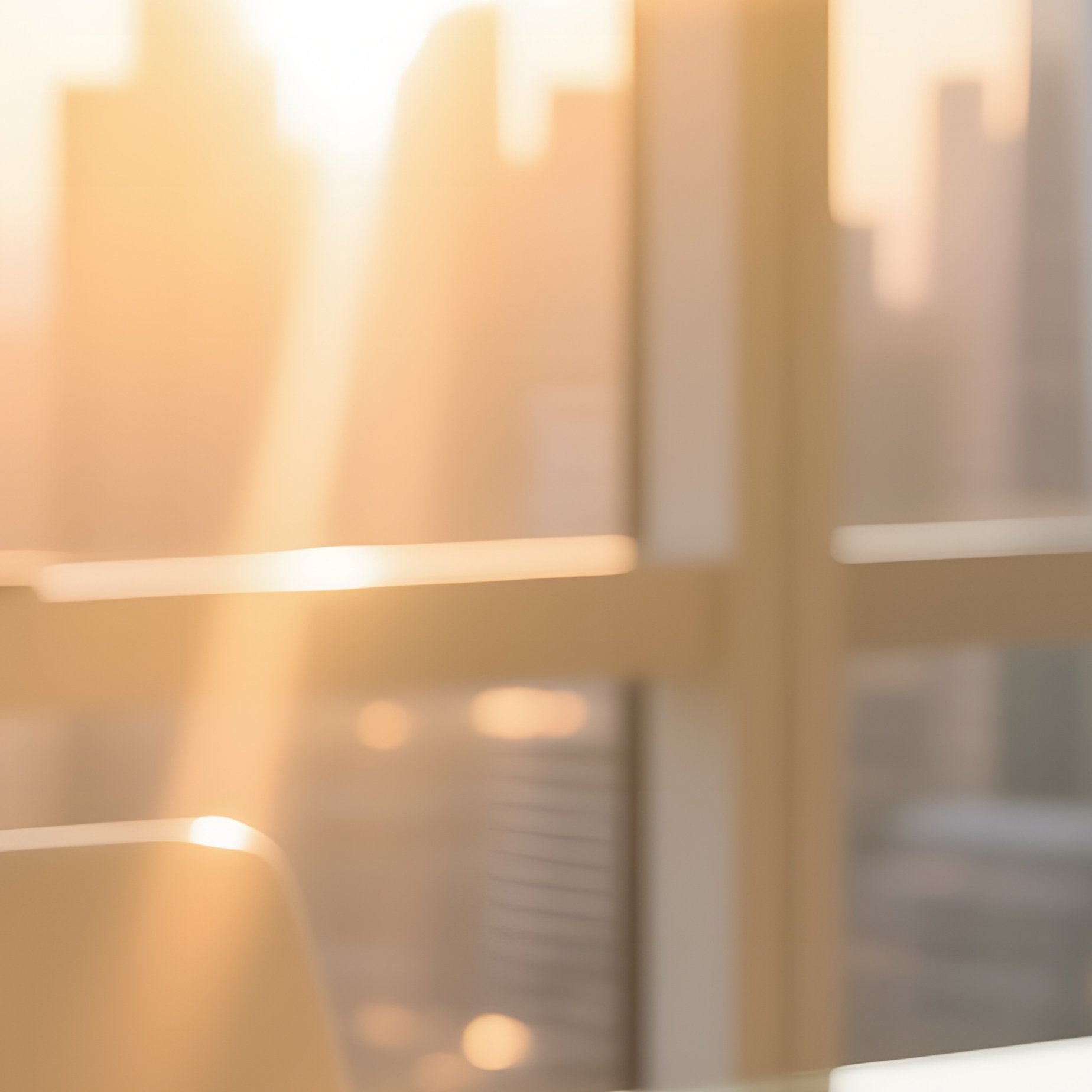 Modern Glass Dining Table Sunrise Breakfast - Full Resolution Quality Preview