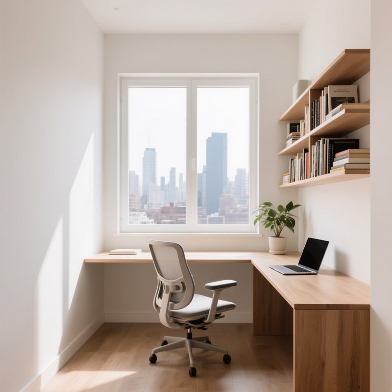 Modern Home Office Apartment