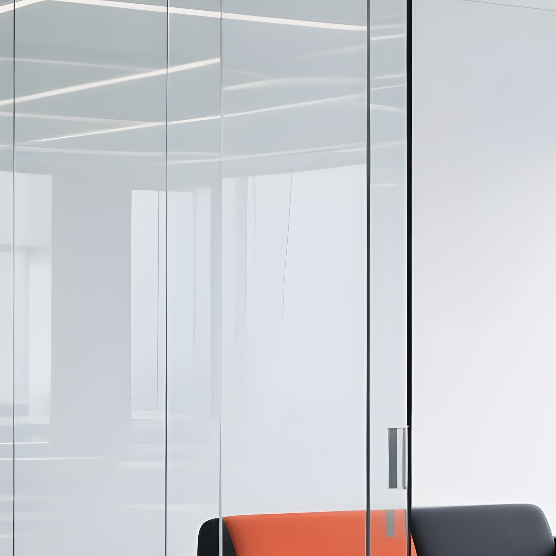 Modern Office With Glass Walls 1 - Full Resolution Quality Preview
