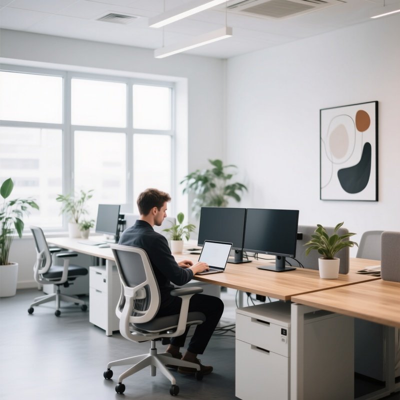 Modern Office Workspace Buro