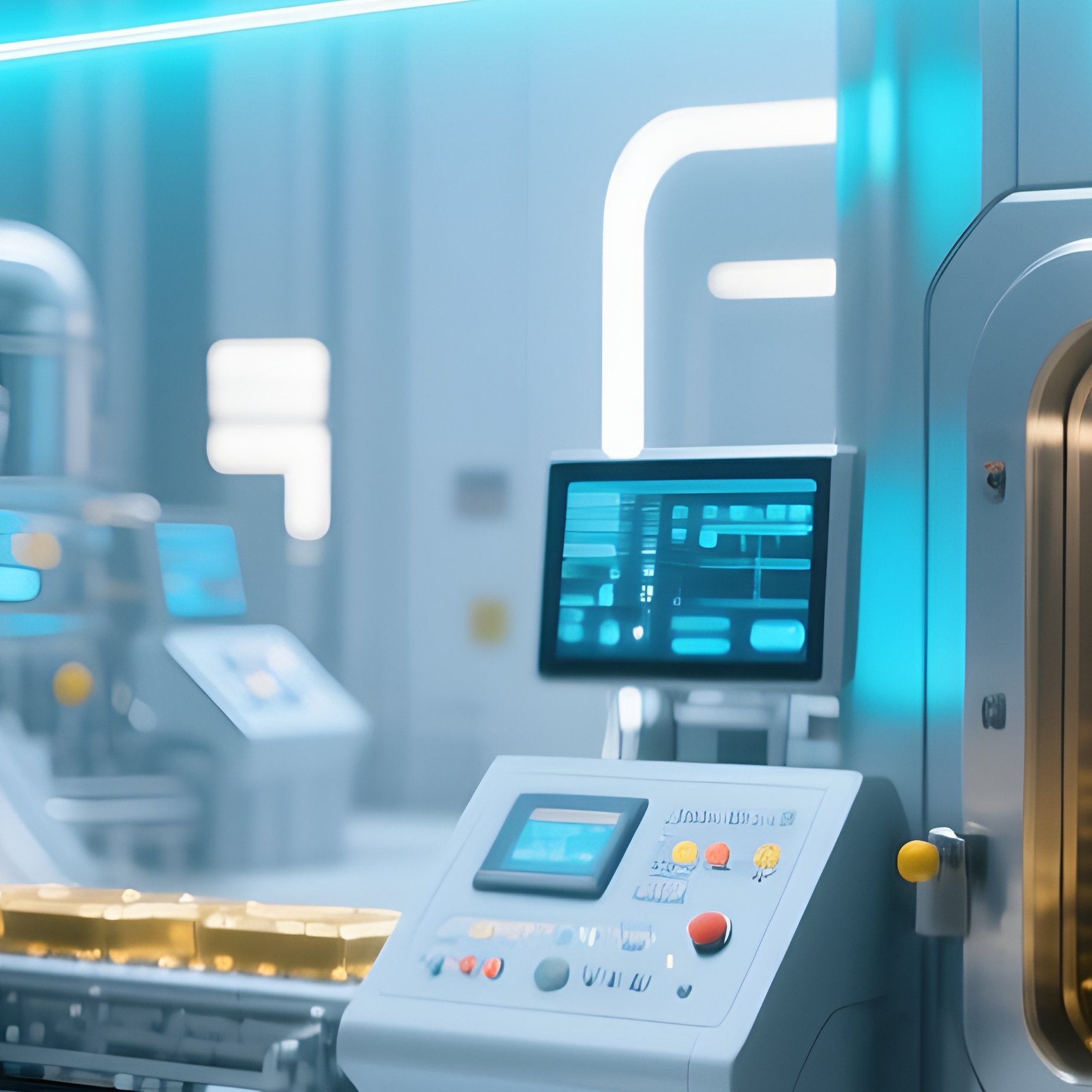 Modern Refinery Gold Purification - Full Resolution Quality Preview