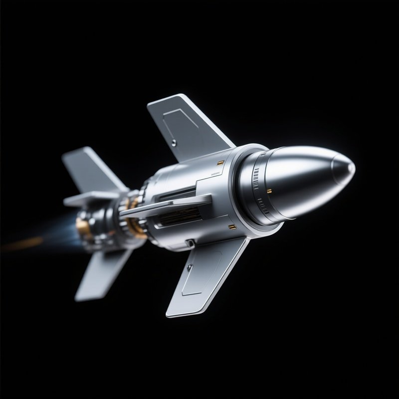 Modern Smart Bullet Guidance Fins Unfurling