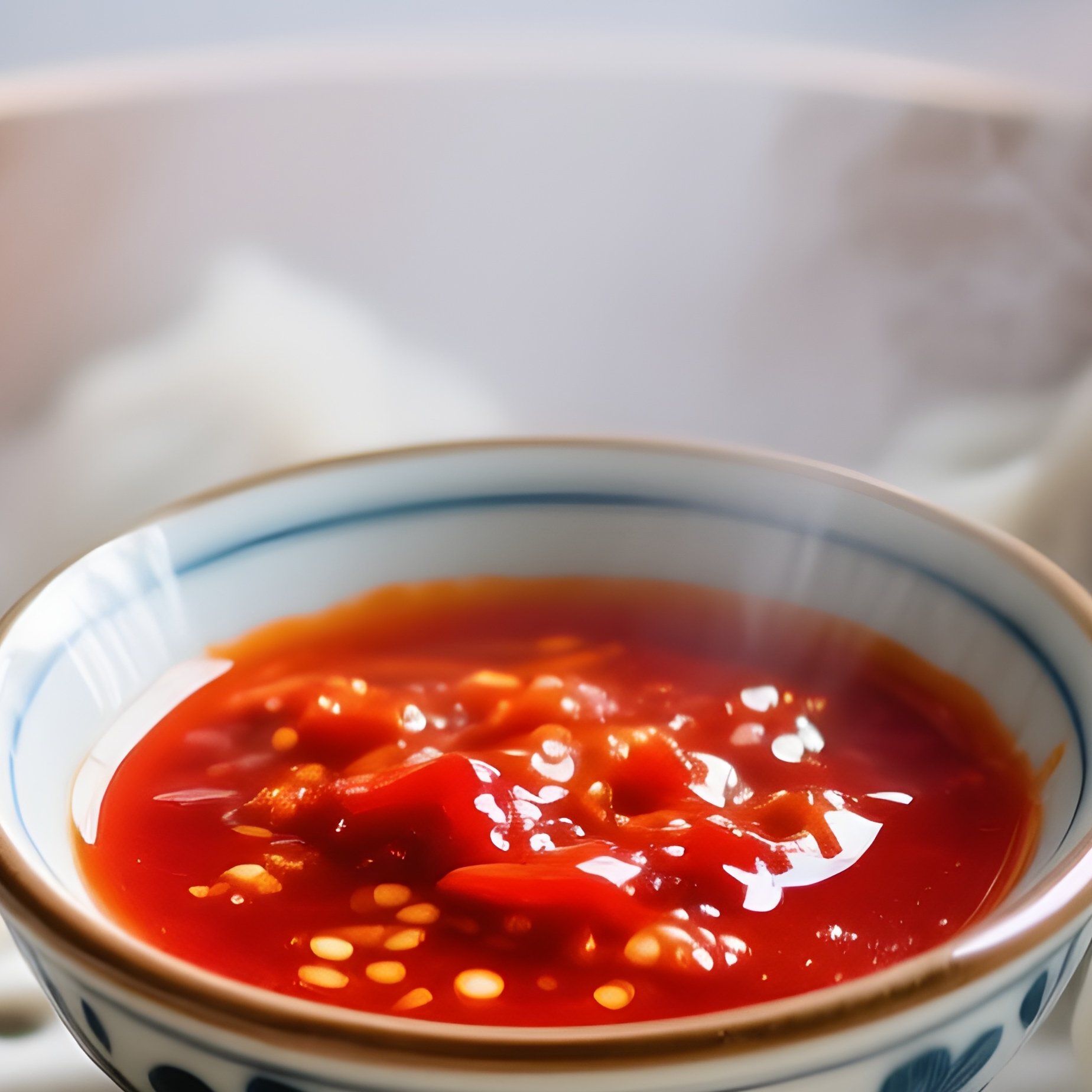 Momos Steamer With Red Sauce - Full Resolution Quality Preview