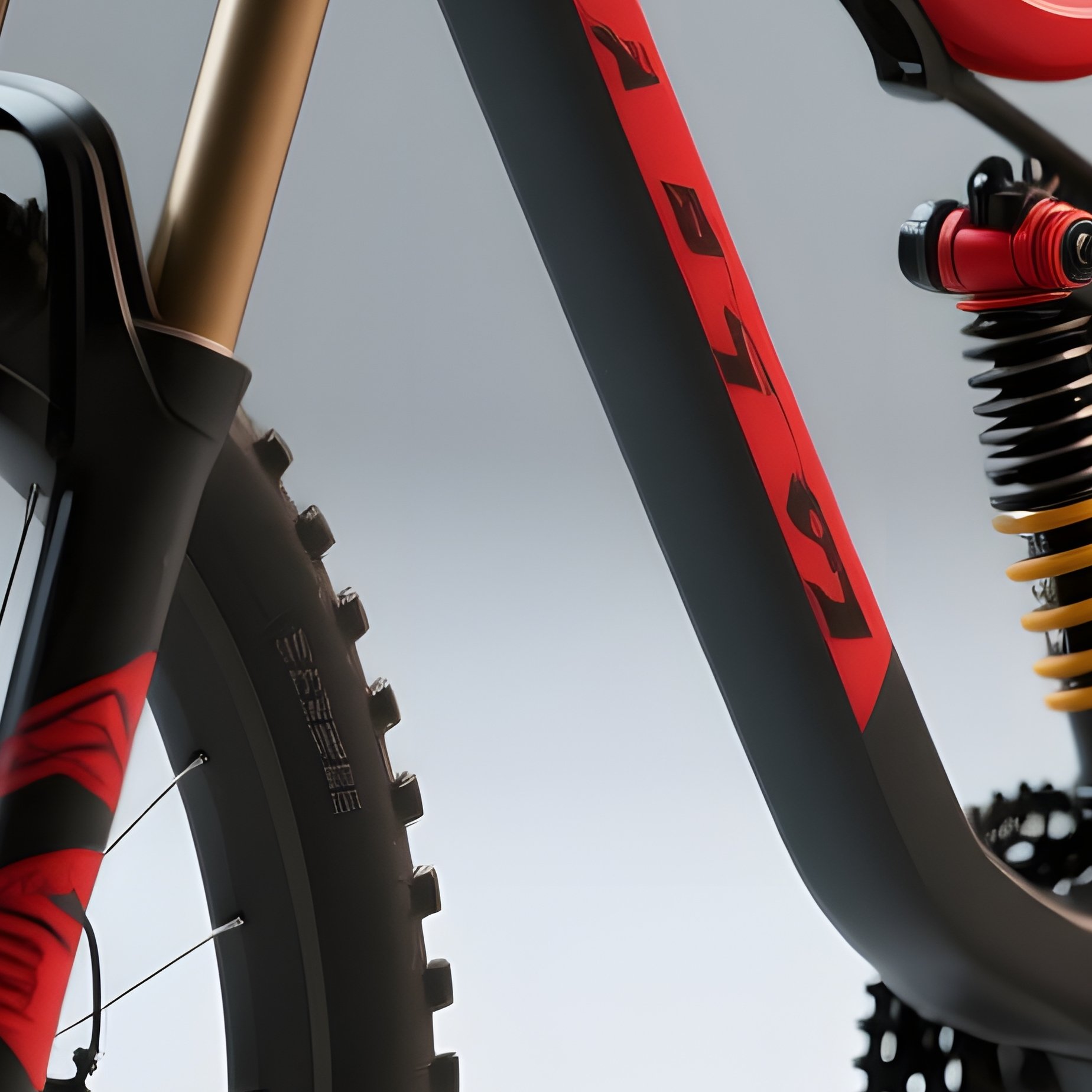 Mountain Bike Mountain Bike 3D Rendering - Full Resolution Quality Preview