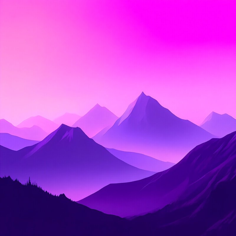 Mountain Range Landscape Mountains