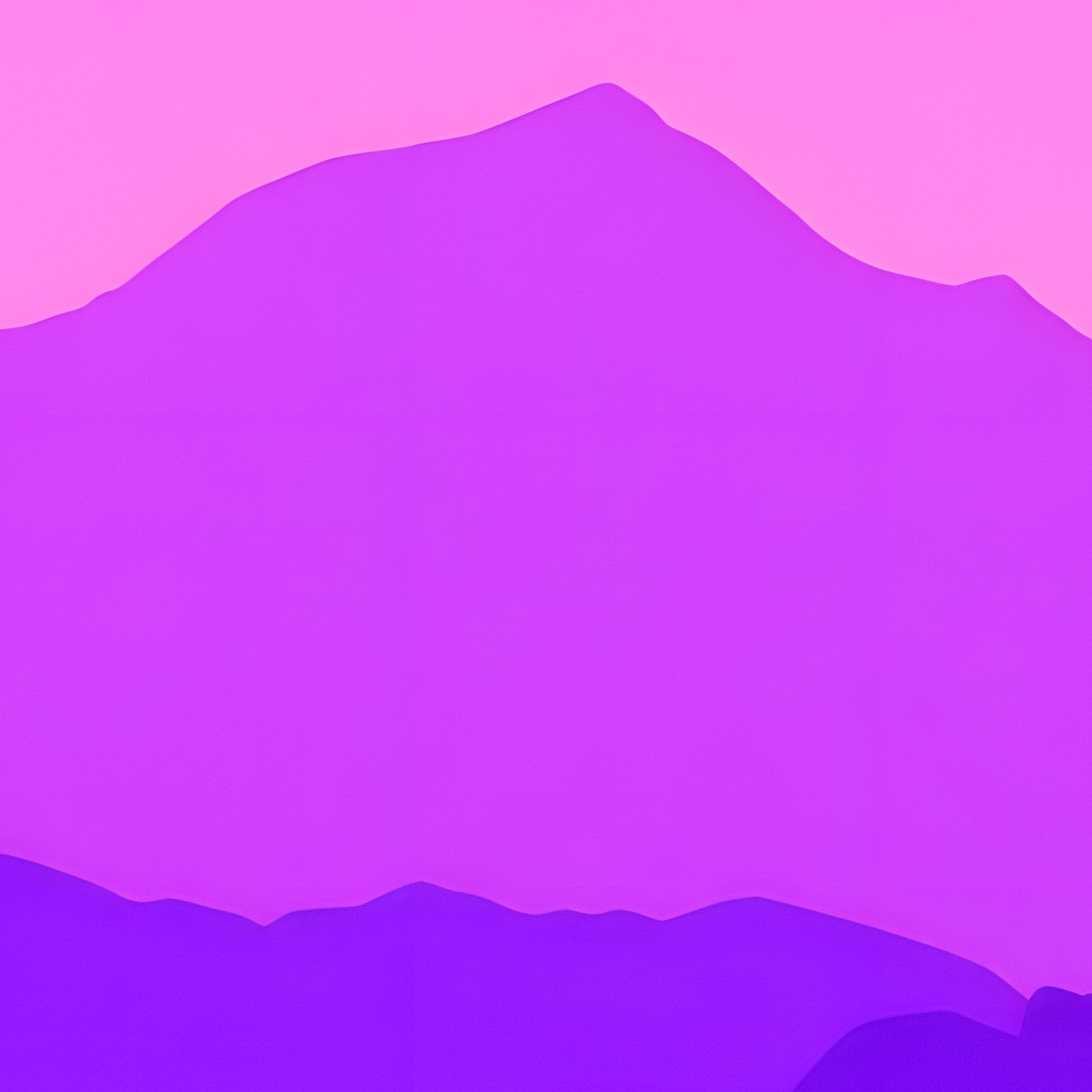 Mountain Range Silhouette Landscape Mountains - Full Resolution Quality Preview