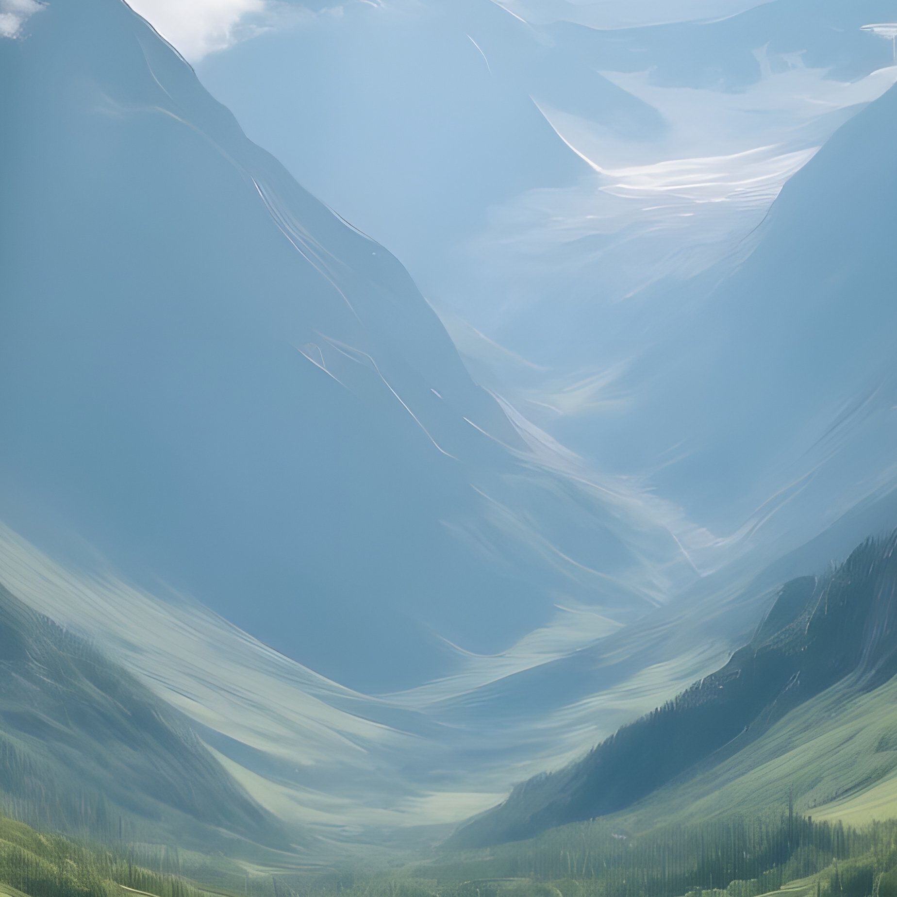 Mountain Valley Landscape Landscape Nature - Full Resolution Quality Preview