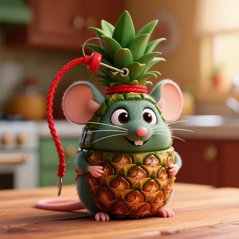 Mouse Shaped Pineapple Grenade