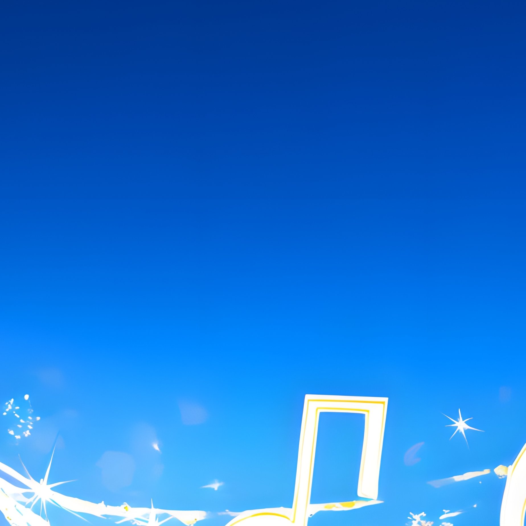 Musical Notes Intertwined With Snowflakes Music Winter - Full Resolution Quality Preview