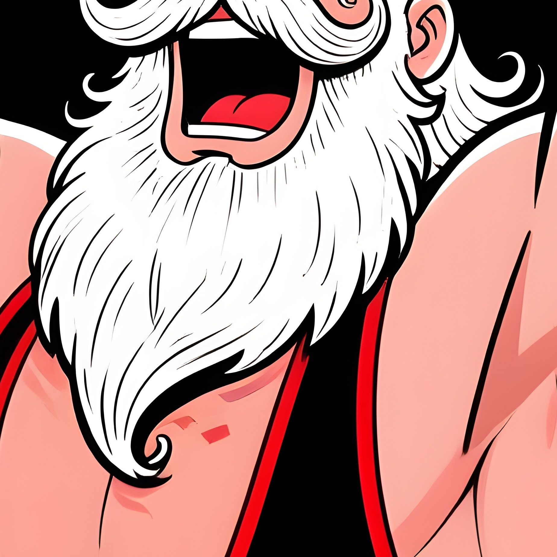 Mustache Twirl Wrestling Victory - Full Resolution Quality Preview