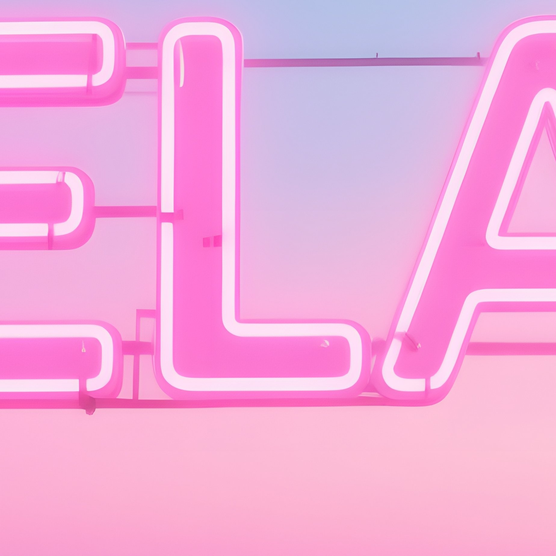 Neon Sign Relax Over A Seascape Neon Seascape - Full Resolution Quality Preview