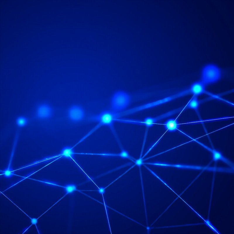 Network Of Interconnected Dots And Lines Network Digital Art