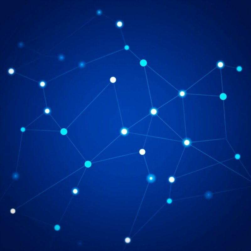 Network Of Interconnected Dots Network Dots