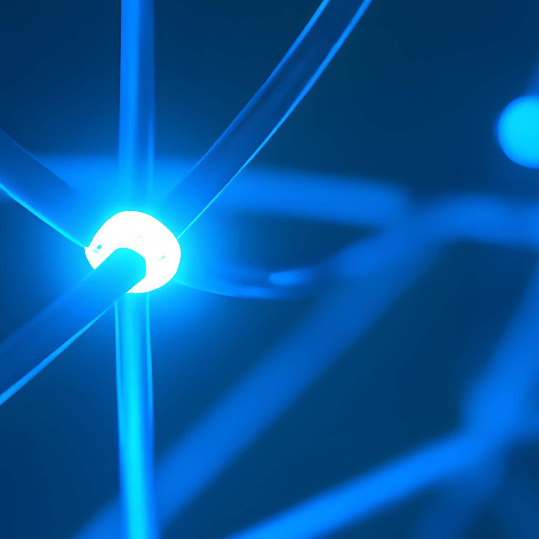 Network Of Interconnected Lines And Nodes Network Digital Art - Full Resolution Quality Preview