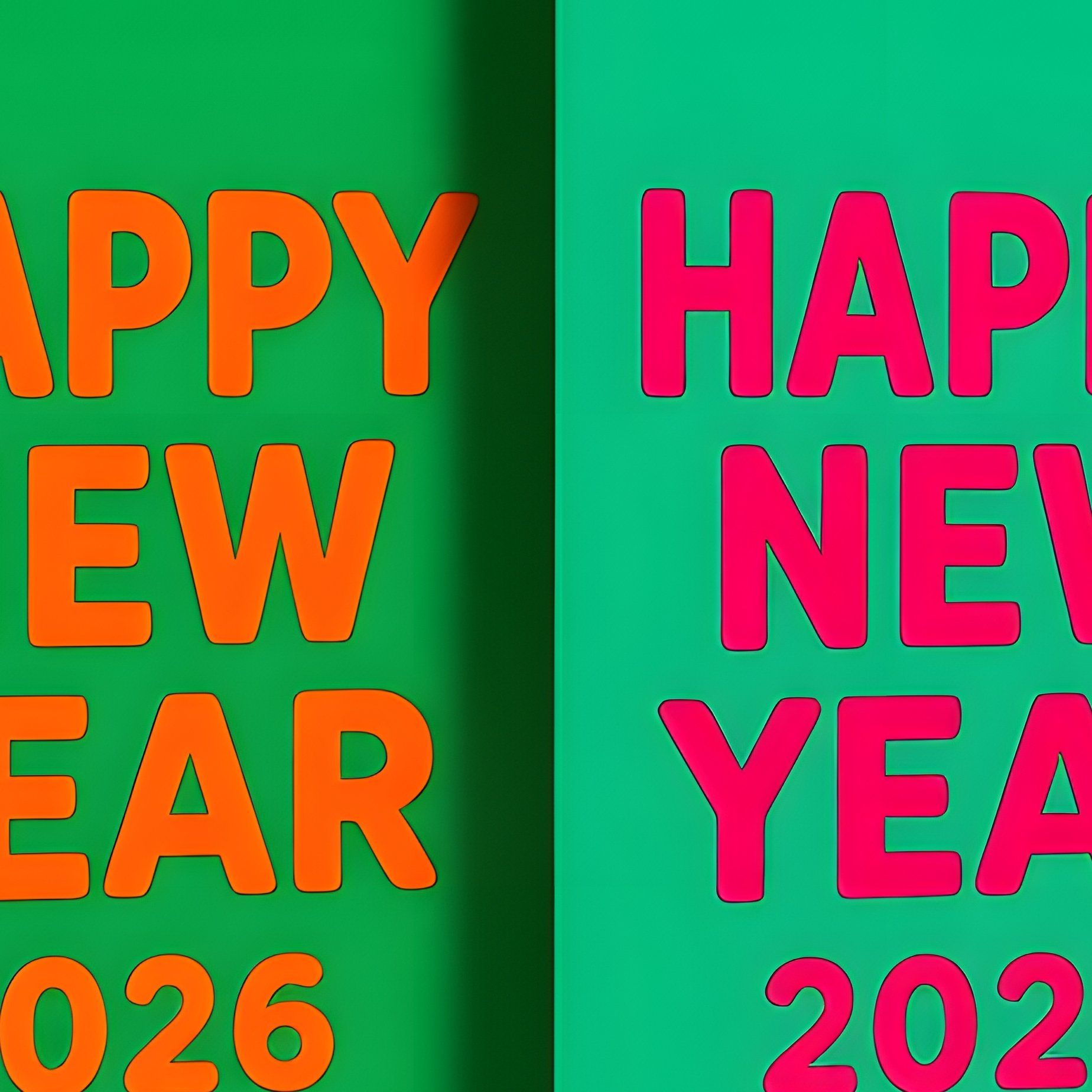 New Year Greeting Cards For 2026 New Year 2026 - Full Resolution Quality Preview