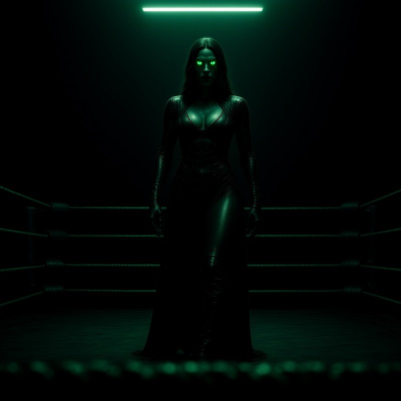 Nightmare_Nova_Wrestling_Scene_Darkness_Glowing_Eyes