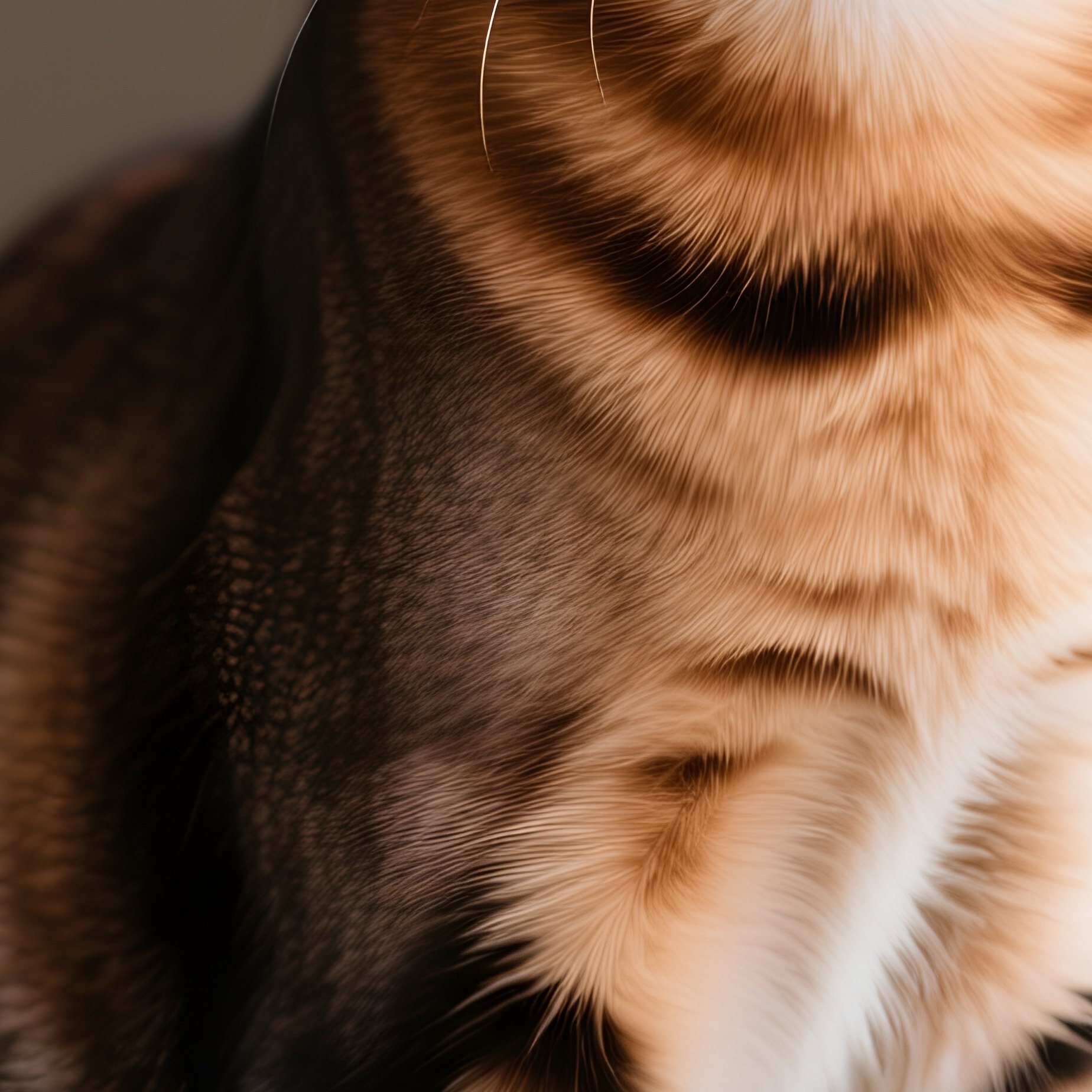 Ocicat Cat Sitting Tail Wrapped Paws - Full Resolution Quality Preview