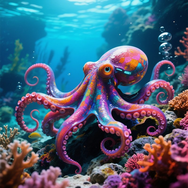 Octopus Camouflage Science Fiction