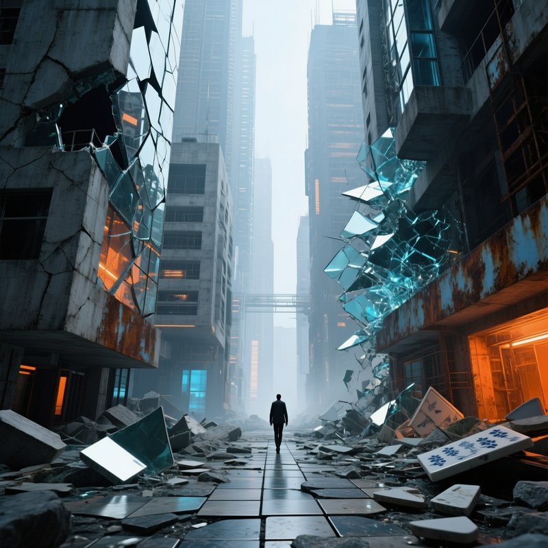 Odd Materials And Textures Concrete And Glass