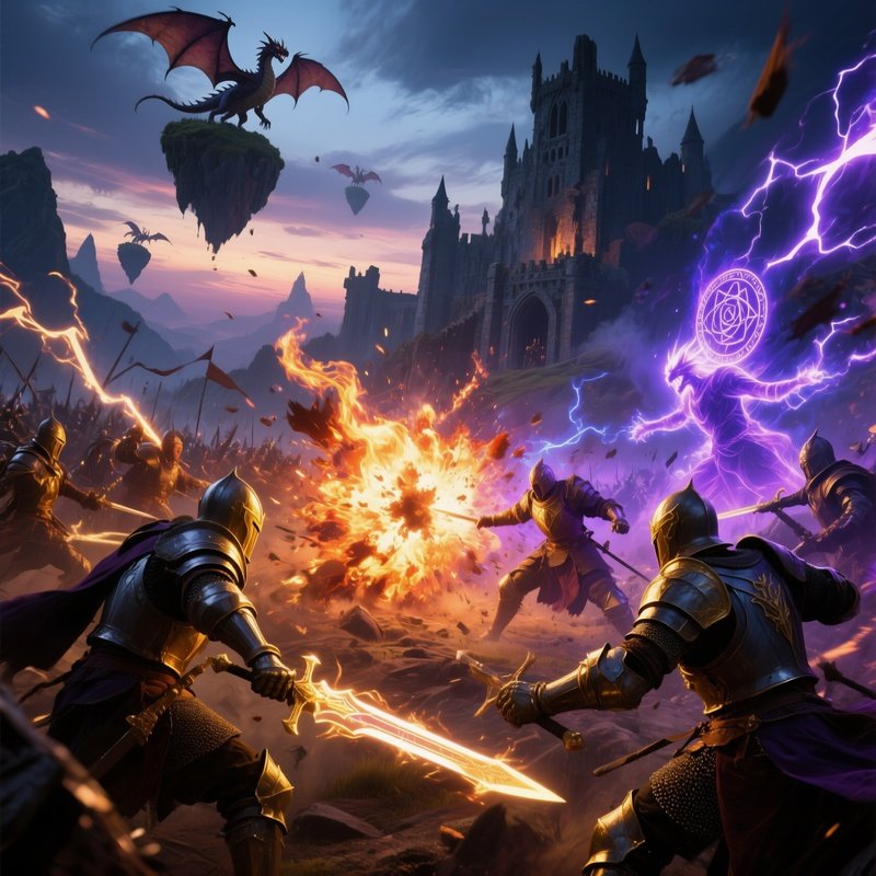 On Screen Visuals Fantasy Combat 1