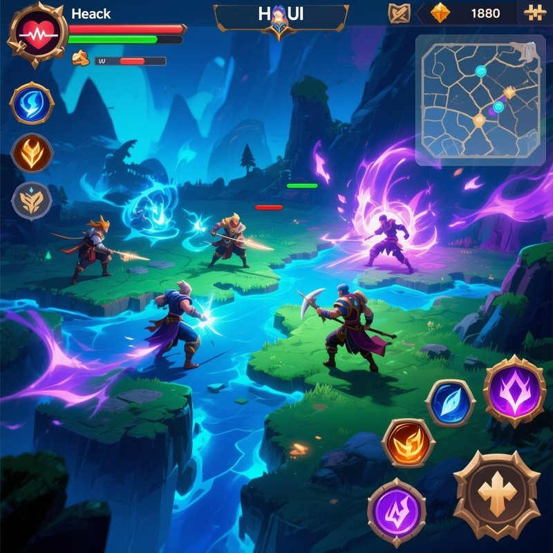 On Screen Visuals Fantasy Combat 2