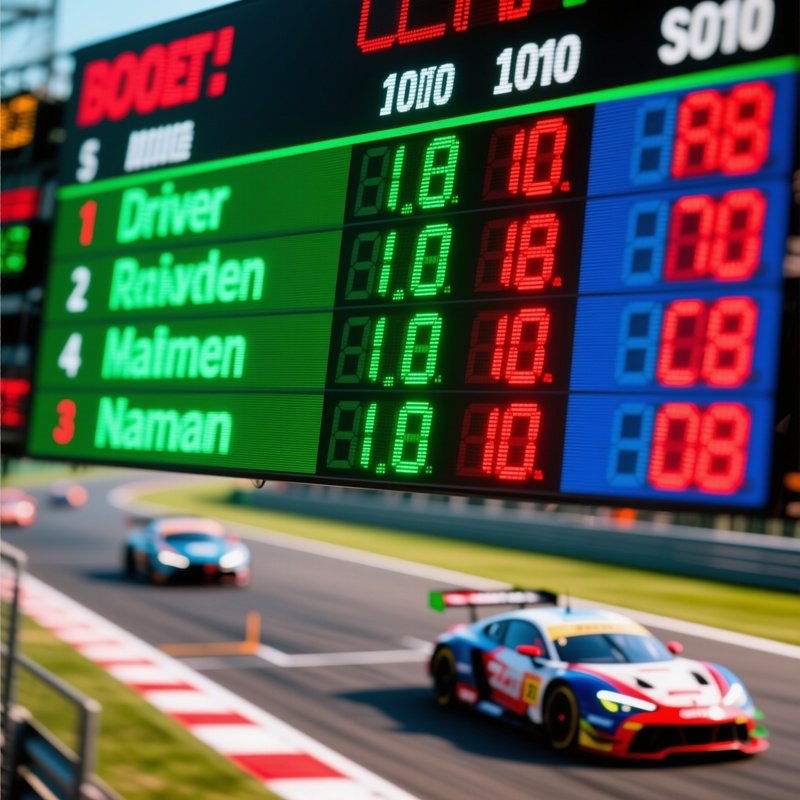 On Screen Visuals Racing Sports 4