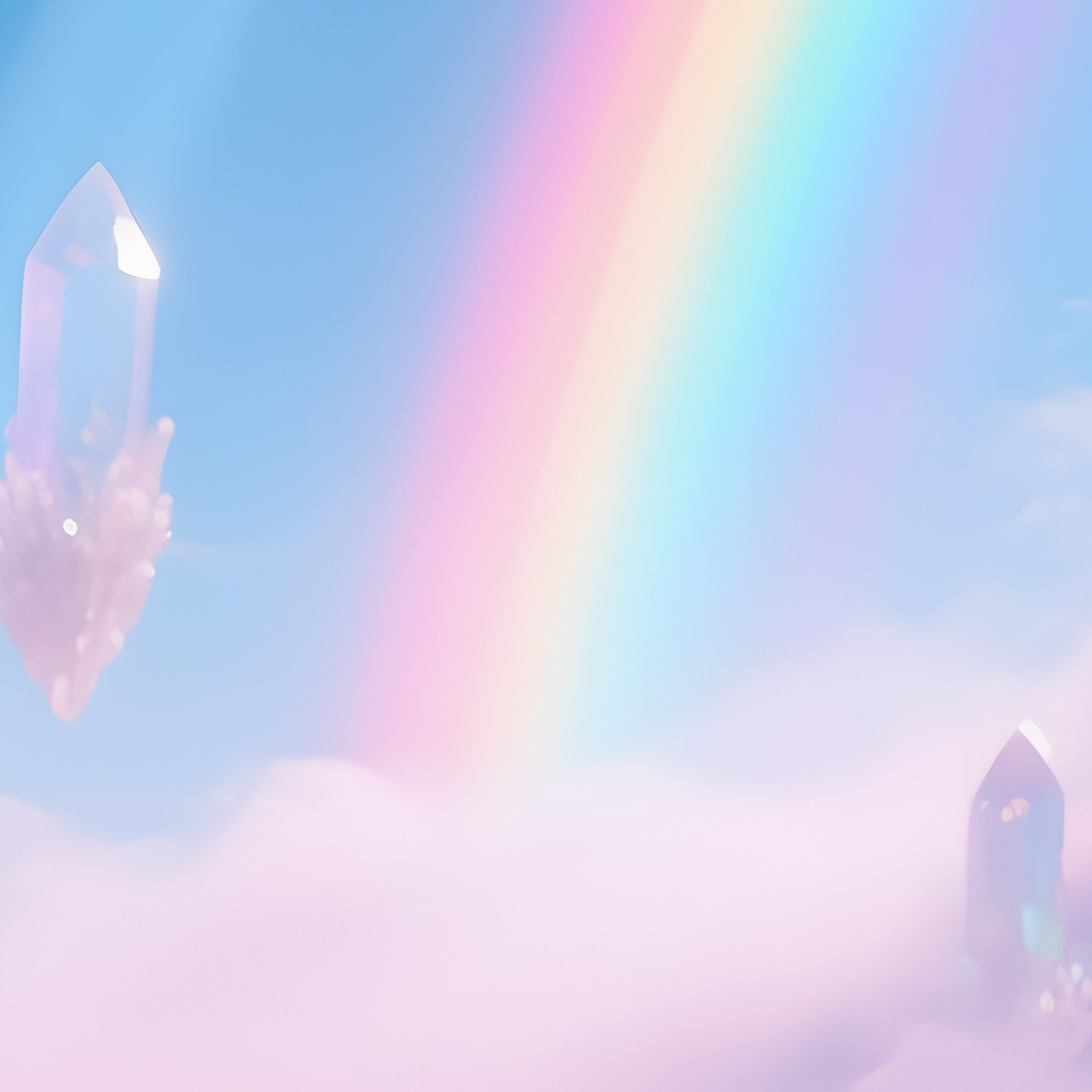 Opals Multicolor Abstract Glow - Full Resolution Quality Preview