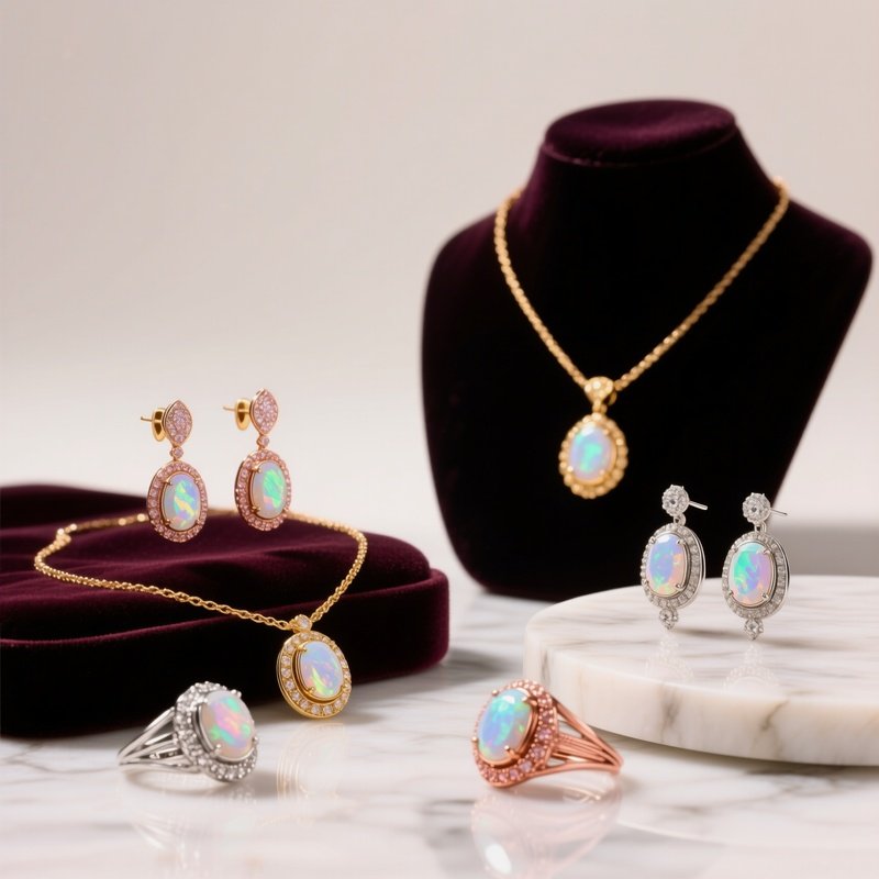 Opals Multicolor Jewelry Portfolio