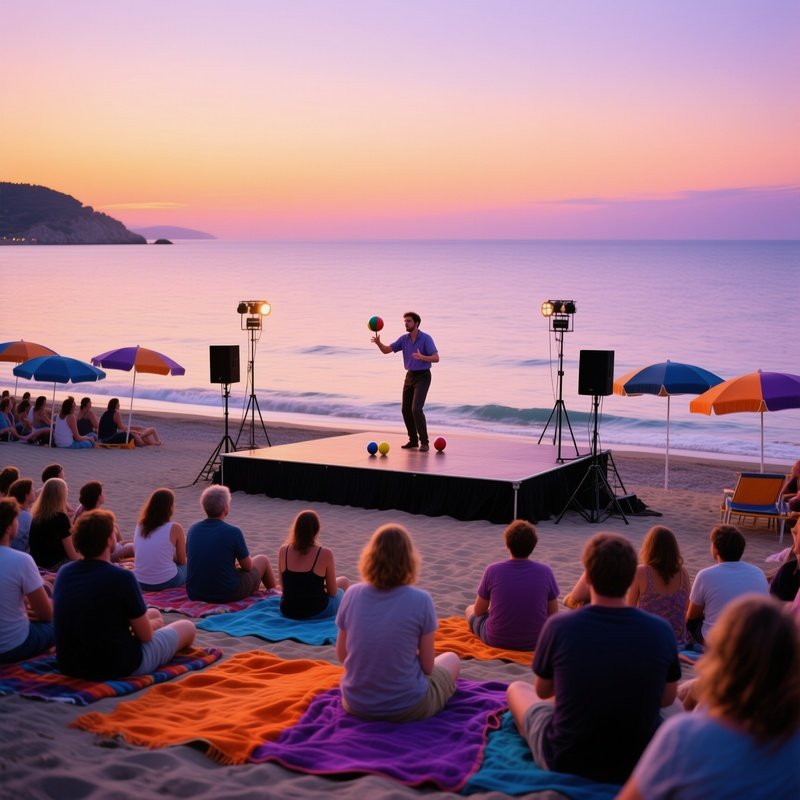 Open Air Cinema Greece Dusk Cup And Ball