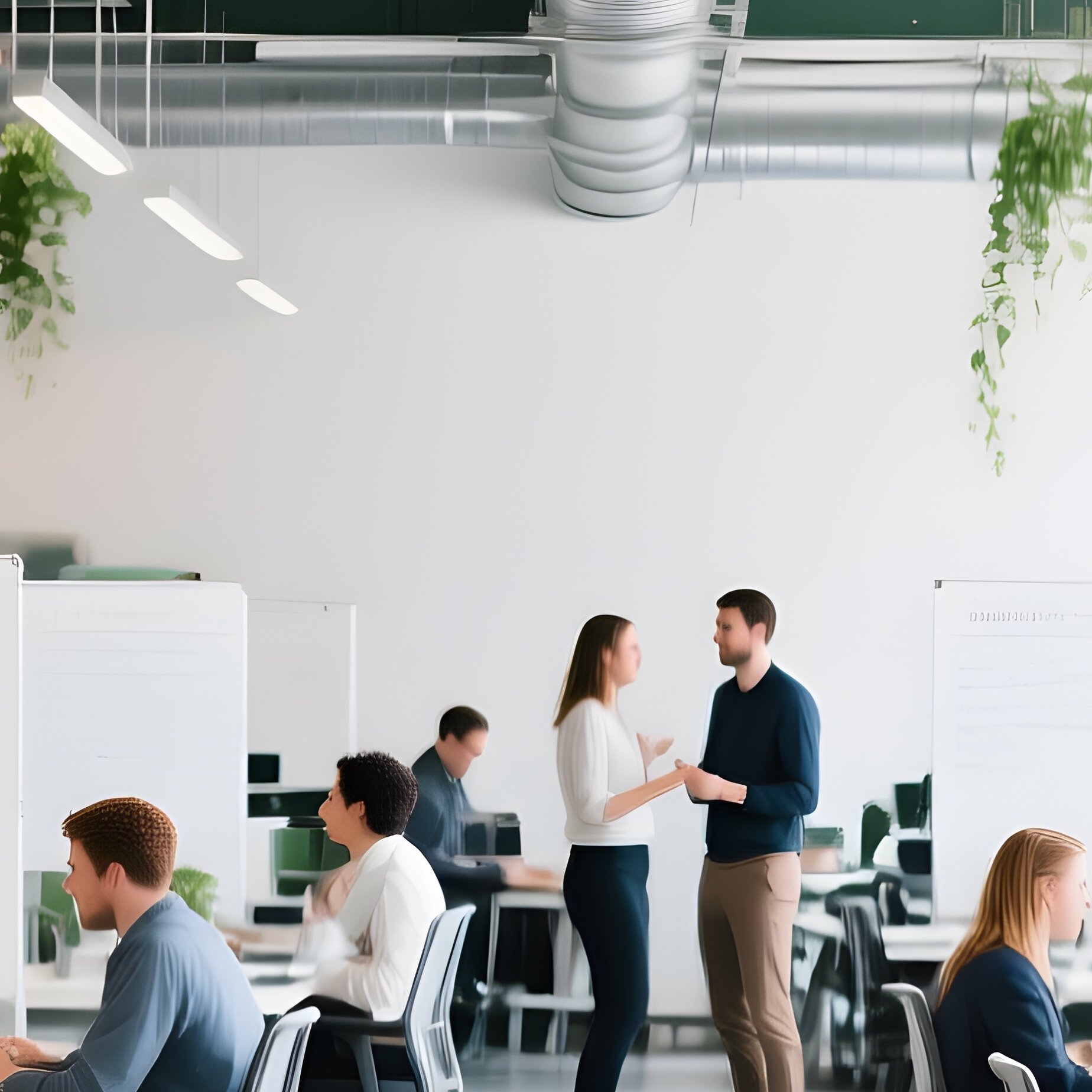 Open Plan Office Buro - Full Resolution Quality Preview