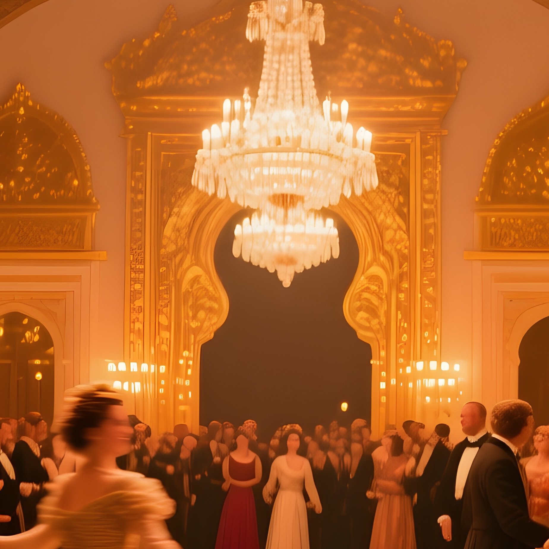 Opulent Ballroom 19Th Century Istanbul Palace - Full Resolution Quality Preview