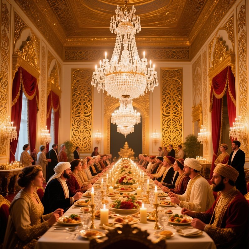 Opulent Ottoman Banquet Hall