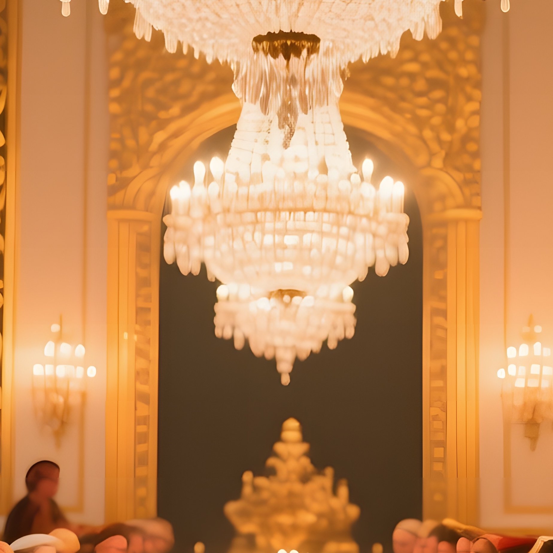 Opulent Ottoman Banquet Hall - Full Resolution Quality Preview