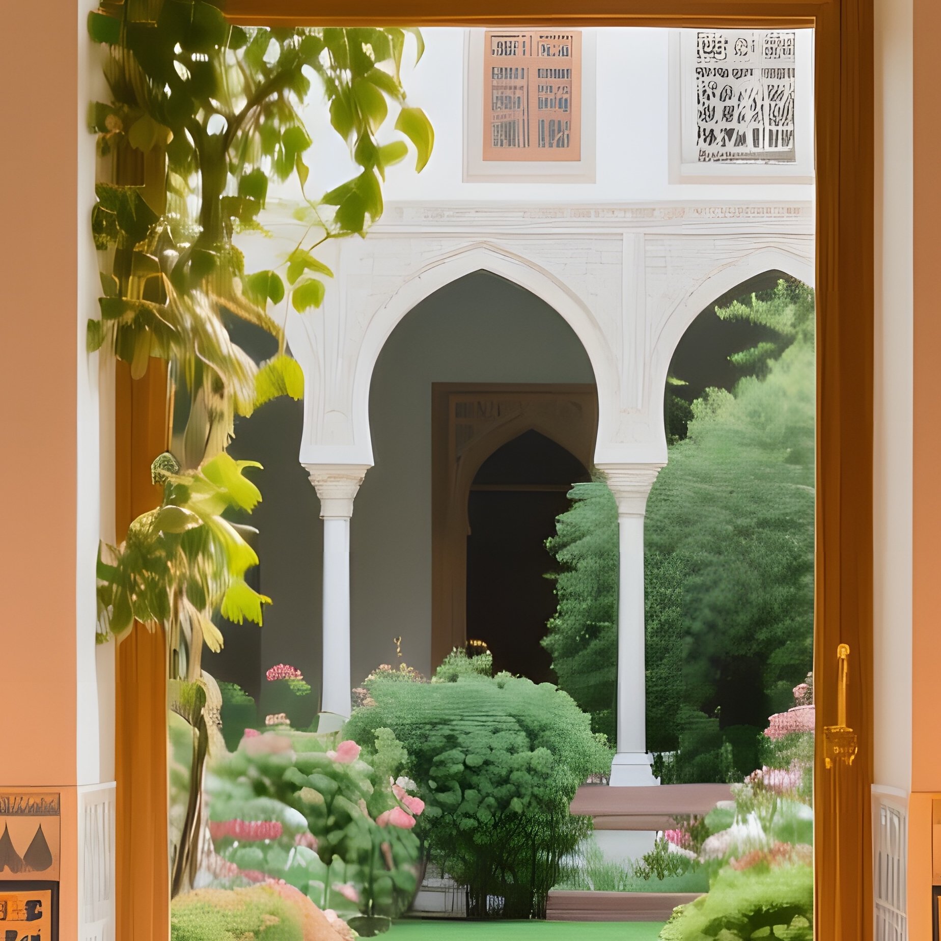 Opulent Ottoman Palace Interior Candlelight - Full Resolution Quality Preview