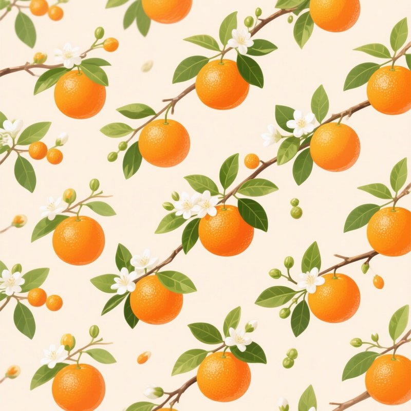 Oranges On Branches Oranges Fruits