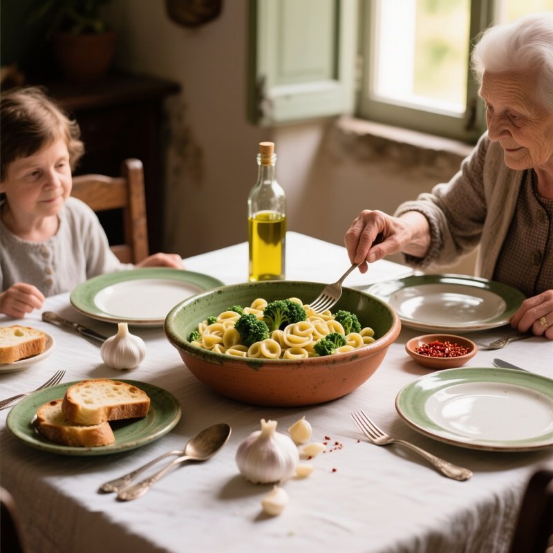 Orecchiette Con Cime Di Rapa As A Cuisine Name