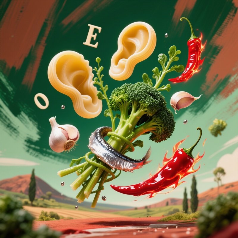 Orecchiette Con Cime Di Rapa As A Culinary Phrase