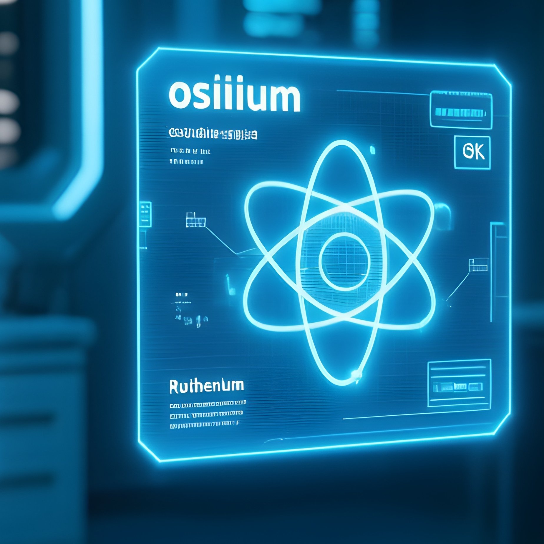 Osmium Iridium Ruthenium Die Exoten Science Fiction Lab - Full Resolution Quality Preview