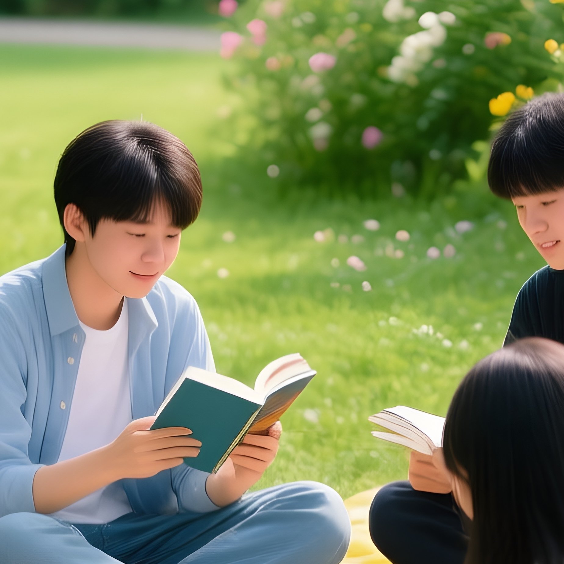 Outdoor Study Picnic Scene 1 - Full Resolution Quality Preview